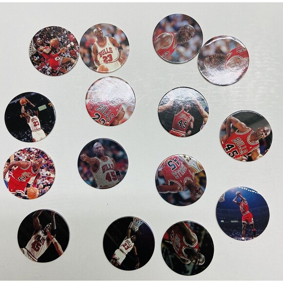 Michael Jordan Upper Deck Championship Box NBA POGs Slammer 42 Pieces Set - Picture 3 of 8